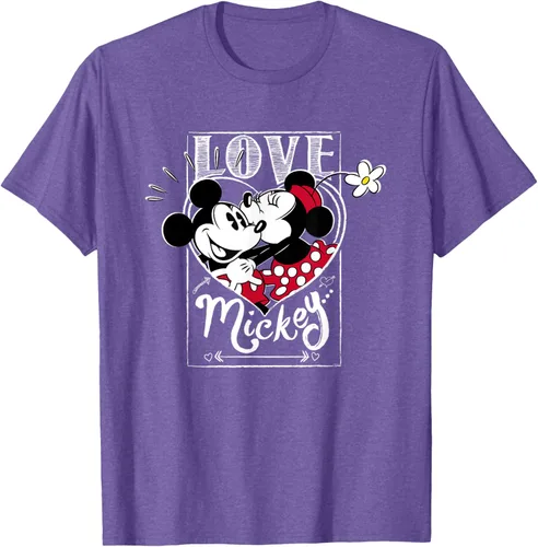 Vista 6 de Disney Mickey & Minnie Mouse Love Mickey - Camiseta para el día de San Valentín