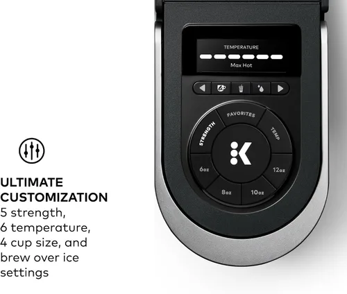 Vista 3 de Keurig K-Supreme SMART - Cafetera de cápsulas K-Cup de una sola porción Negro