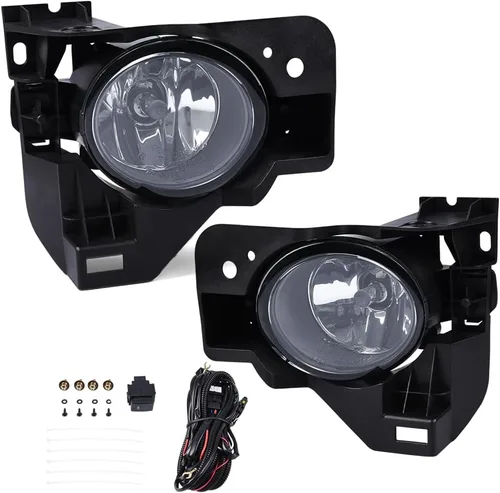 Vista 10 de PIT66 Luces antiniebla para parachoques delantero, compatibles con Nissan Altima 2002-2004/Nissan Murano 2003-2005/Infiniti FX35/FX45 2003-2006