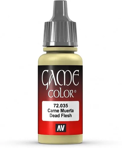 Vista 44 de Vallejo Game Color Bald Moon Yellow Pintura, 17 ml