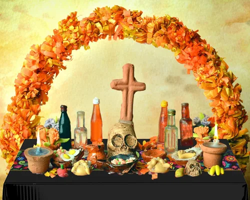 Vista 5 de Oudain 3 piezas de mantel de fiesta de 108 x 54 pulgadas, mantel de plástico mexicano impermeable, mantel desechable para noche de tacos, fiesta