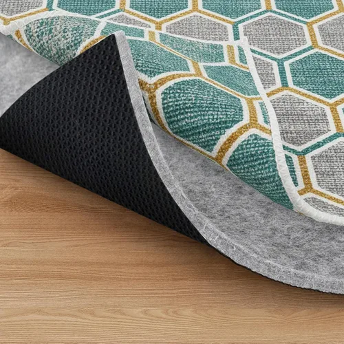 Vista 8 de Agarre Antideslizante para Alfombra de Área 2x3 Pies, Agarre para Alfombra para Pisos de Madera Dura, Laminado, Vinilo, Piedra y Azulejos