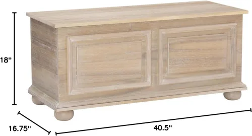 Vista 3 de Powell Muebles Chadwick Cedro Cofre Natural