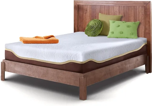 Vista 7 de Live & Sleep Elite - Colchón de espuma viscoelástica de gel individual XL en una caja, colchón firme de 12 pulgadas, cama fresca en una caja
