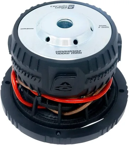 Vista 4 de Cerwin-Vega VMAXX Series 6.5" DVC Subwoofer de alto rendimiento (4Ω) - VMAX65D4