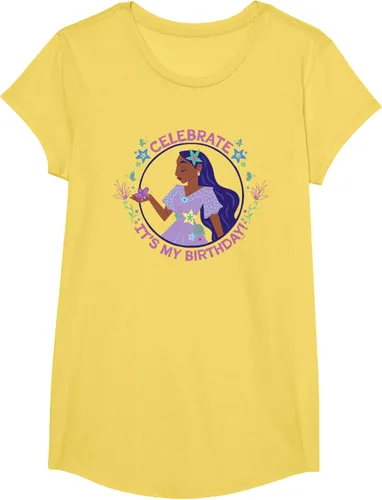 Vista 35 de Disney Encanto Isabela Madrigal It's My Birthday - Camiseta, Negro