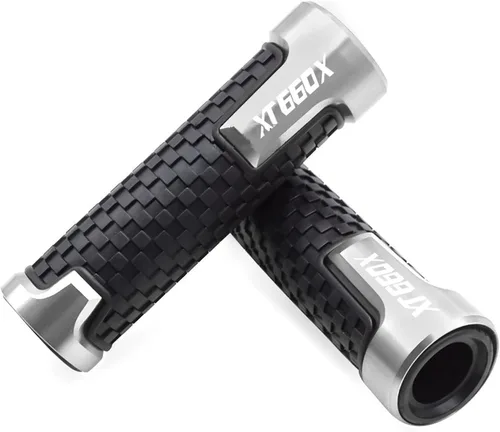 Vista 10 de Para Yamaha XT660X 2004 2017 XT660 XT 660 X 660X 7/8" 0.866 in antideslizante moto manillar mano agarre motocicleta accesorios (color : negro)