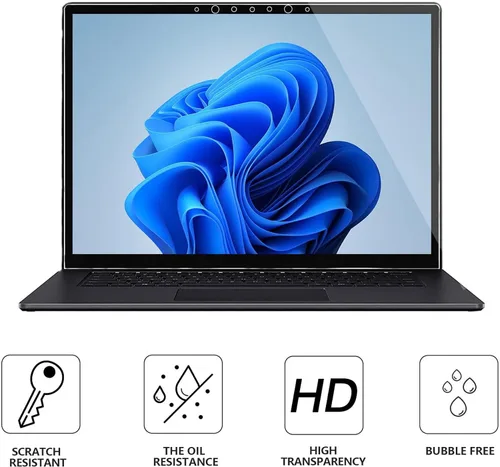 Vista 5 de Megoo ArmorShield - Protector de pantalla para laptop Microsoft Surface 6/5/4/3/2/1 de 13.5 pulgadas, vidrio templado, resistente a los arañazos