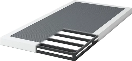 Vista 11 de NHODIR Base de cama con somier doble de 4 pulgadas
