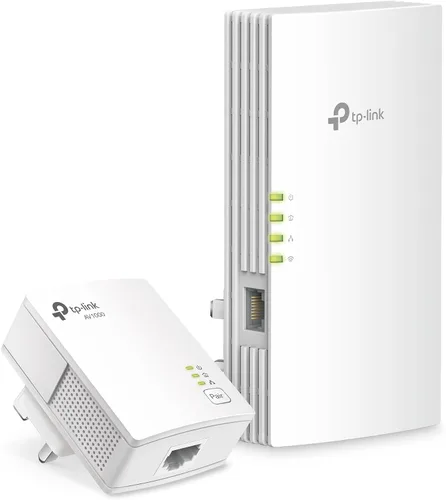 Vista 5 de TP-Link Extensor WiFi Powerline - Adaptador Powerline, Plug & Play, ahorro de energía, Ethernet sobre potencia, expande conexiones cableadas y WiFi