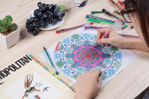 Vista 2 de Reaeon juego de plumas de gel para colorear
