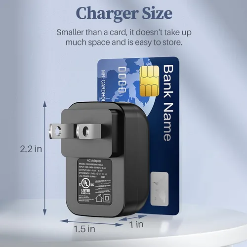 Vista 6 de Cargador 5V para Skull Shaver Pitbull Gold Silver Pro para Butterfly Kiss Replacement Charger Compatible with Pitbull Gold/Silver Pro Rechargeable