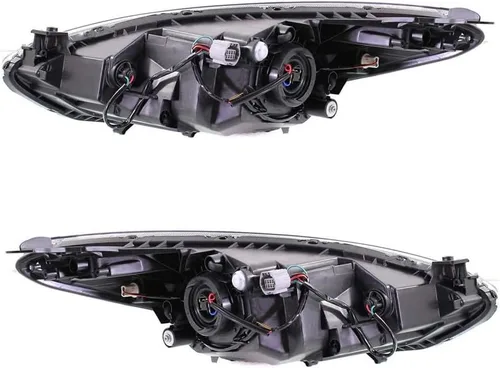 Vista 3 de Rareelectrical Nuevo par de faros halógenos es compatible con Mazda 2 Touring Hatchback 4 puertas 1.5L 2011 2012 2013 2014 por número de pieza