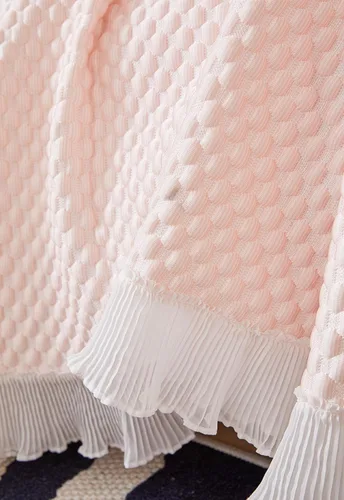 Vista 8 de Funda de sofá toalla Cojín Sofá FurnitureProtector protegerá su sofá de manchas, desgaste Es funcional y duradero para la vida diaria para cama Rosa
