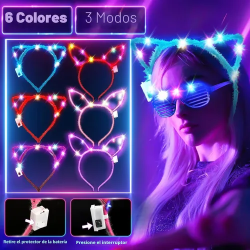 Vista 4 de MIBOTE 269 piezas de juguetes con luz LED, recuerdos de fiesta que brillan en la oscuridad, suministros de fiesta para niños y adultos, Halloween
