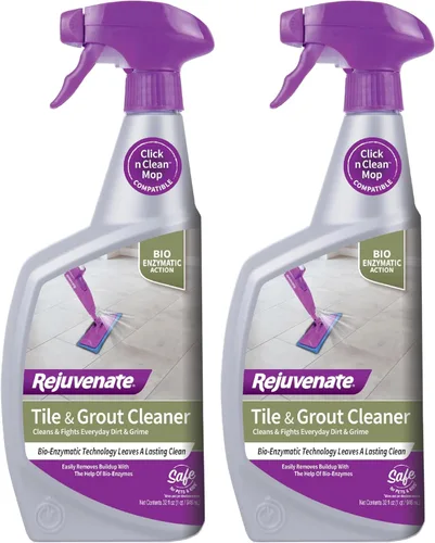 Vista 15 de Rejuvenate Bio-Enzymatic Limpiador de azulejos y lechadas sin exfoliantes aclara e ilumina cada vez (32 onzas)