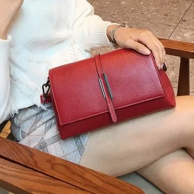 Vista 8 de SHESTORY Bolsos de hombro de cuero genuino para mujer, bolsos cruzados clásicos para mujer