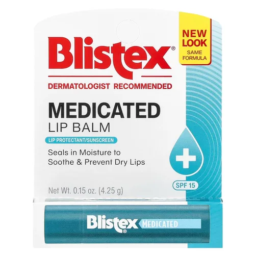Vista 2 de Blistex Bálsamo labial medicado, SPF 15, 1.5 oz