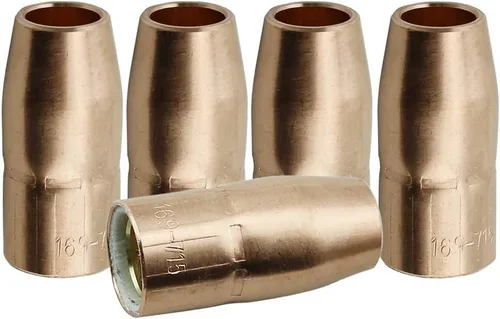 Vista 5 de WeldingCity Boquilla de gas 169-715 169715 1/2" para pistolas de soldadura Miller Millermatic M-100 (M-10) M-150 (M-150) y Hobart H-9/H-10 MIG