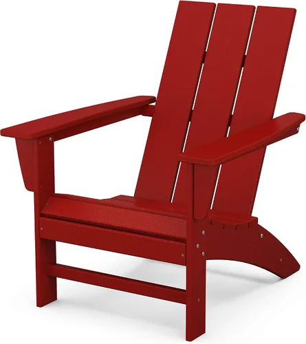 Vista 14 de POLYWOOD AD420AR Silla moderna tipo Adirondack, Aruba