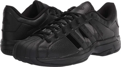 Vista 7 de adidas Tenis de baloncesto unisex para adultos Pro Model 0.07oz, Ftwr White-core Black-core Black