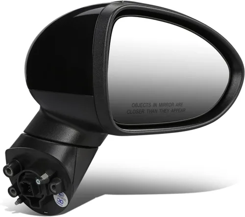 Vista 10 de DNA Motoring OEM-MR-KI1320166 - Espejo retrovisor de la puerta del lado izquierdo del conductor con señal de giro compatible con Rio 2012-2013