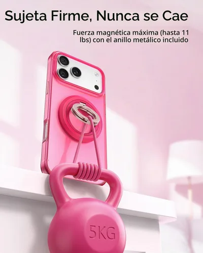 Vista 9 de SYNCWIRE Soporte magnético para anillo de teléfono, para MagSafe Phone Grip Mora (Berry Crush)
