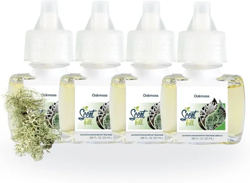 Vista 41 de Scent Fill Ambientador enchufable de sidra de manzana, 4 recambios de aceite perfumado