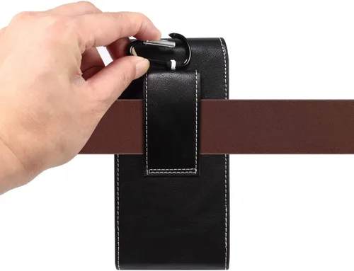 Vista 8 de Funda para cinturón de teléfono celular con clip para hombre, tarjetero para iPhone 15 Plus iPhone 14 Plus iPhone 15 14 13 12 Pro Max Google Pixel 8