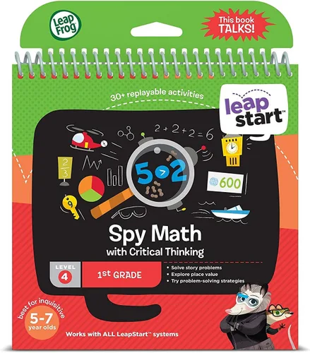 Vista 6 de Libro de actividad LeapFrog LeapStart para 1er grado, Math and Critical Thinking