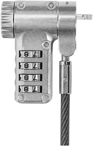 Vista 3 de Targus DEFCON - Cerradura de combinación serializada universal definitiva (ASP96GLX-S)
