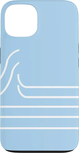 Vista 7 de Minimalist Waves Ocean Retro Waves Sea Case for iPhone 16