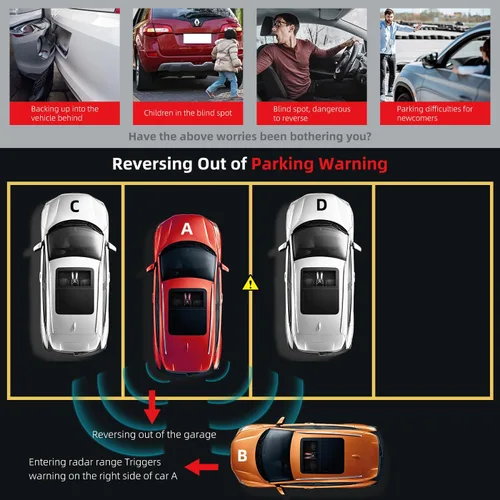 Vista 5 de 4 sensores de estacionamiento de parachoques de radar reverso, compatibles con F32 F33 F36 F22 F23 F30 F31 F34 2 Series M2 Coupé Convertible