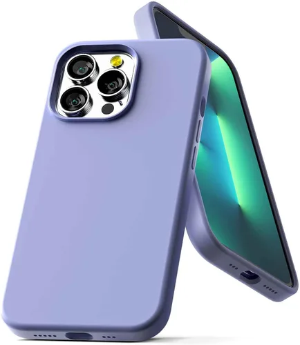 Vista 11 de GOOSPERY Funda de silicona líquida compatible con iPhone 13 Pro, suave al tacto, protección de cuerpo completo, a prueba de golpes, con forro