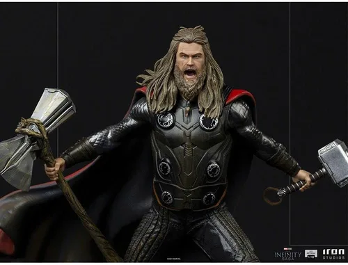 Vista 8 de Iron Studios Estatua Art Scale 1/10 Thor Ultimate BDS The Infinity Saga 9.1 in Marvel - Diorama de batalla de estatua de 9 pulgadas de Avengers