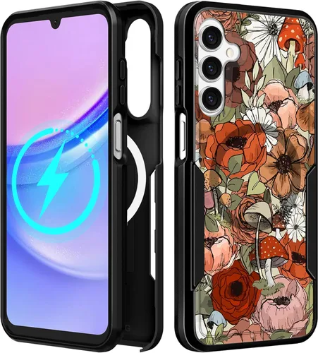 Vista 14 de Funda para Moto G 5G 2024 – Compatible con MagSafe para mujeres y niñas, bonita funda protectora magnética para teléfono, diseño femenino Kawaii