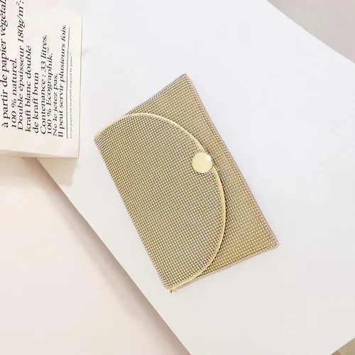 Vista 7 de AZWBAG Bolso de noche para mujer con diamantes de imitación brillantes