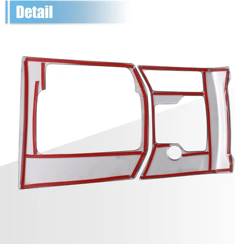 Vista 7 de X AUTOHAUX Cubierta del marco de la palanca de cambios para Mazda CX-5 CX5 Coche, Protector decorativo interior, Set