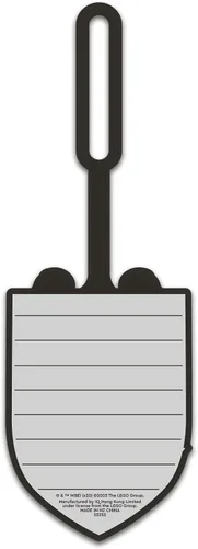 Vista 4 de Lego Harry Potter - Etiqueta de silicona para equipaje, Hermione Granger (53252) para viajes, maleta, mochila, bolsa de playa de verano, etiqueta