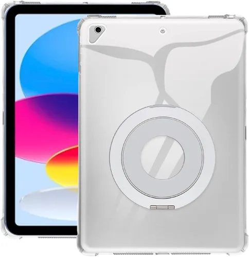 Vista 9 de Funda y soporte de tableta para iPad Air 2 Wi-Fi - transparente+negro Funda transparente + soporte negro