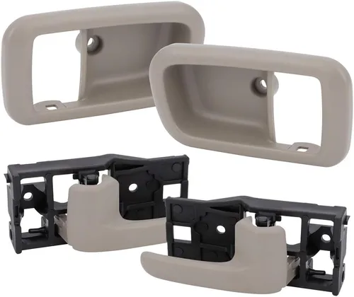 Vista 4 de OCPTY Manijas interiores y traseras del conductor izquierdo del pasajero del lado derecho de repuesto para Toyota Tundra 2000-2006 para Toyota