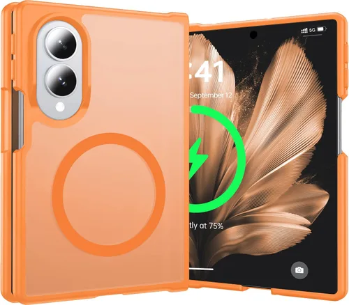 Vista 11 de Funda para Samsung Galaxy 8 Fold Z compatible con MagSafe, transparente