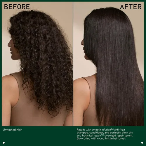 Vista 7 de Aveda Botanical Repair Strengthening Overnight Serum Bond-Building Serum Reduces the Look of Split Ends Repairs Damaged Hair With Nangai Oil