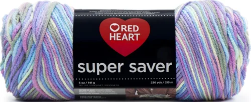 Vista 96 de RED HEART Hilo Comfort Shimmers, ópalo blanco