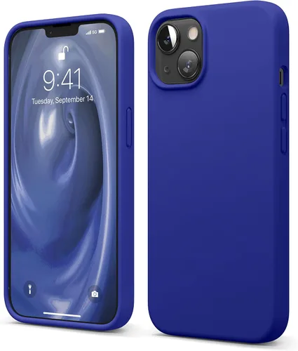 Vista 22 de elago - Carcasa de silicona líquida prémium para iPhone 13 Full Body Screen Camera Protective Cover, Shockproof, Slim Phone Case, Anti-Scratch