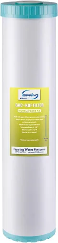 Vista 35 de iSpring F2WGB22B Juego de repuesto de filtro de agua de 2 etapas de 4.5 x 20 pulgadas para toda la casa con cartuchos de bloque de sedimentos