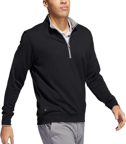Vista 3 de adidas Men's UPF Quarter Zip Pullover