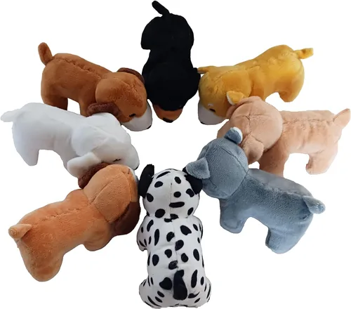 Vista 2 de Perros de peluche, 8 razas diferentes, súper suaves