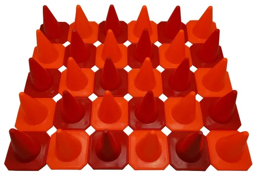 Vista 18 de BlueDot Trading Conos para entrenamiento de agilidad., 40 Naranja
