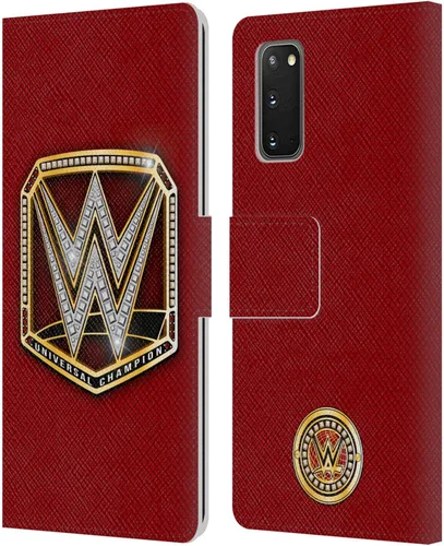Vista 105 de Head Case Designs Officially Licensed WWE Cruiserweight Champion Title Belts Leather Wallet Case Compatible with Samsung Galaxy A07 4G Campeón